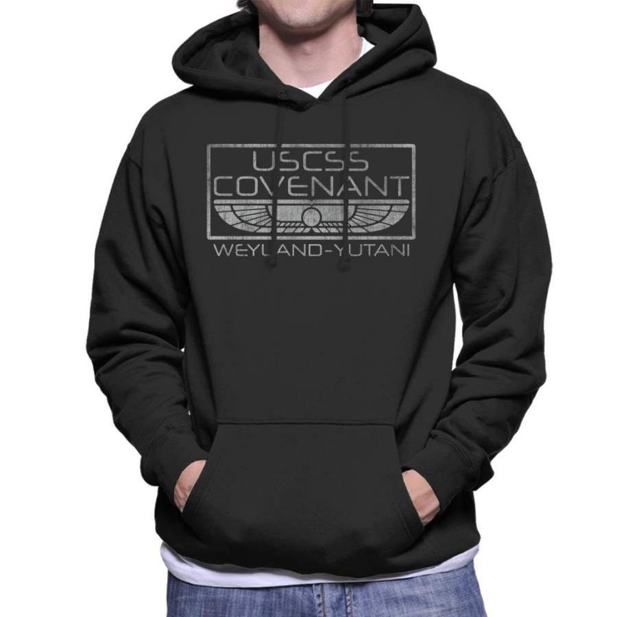 Alien Inspired USCSS Covenant Men’s Hooded Sweatshirt