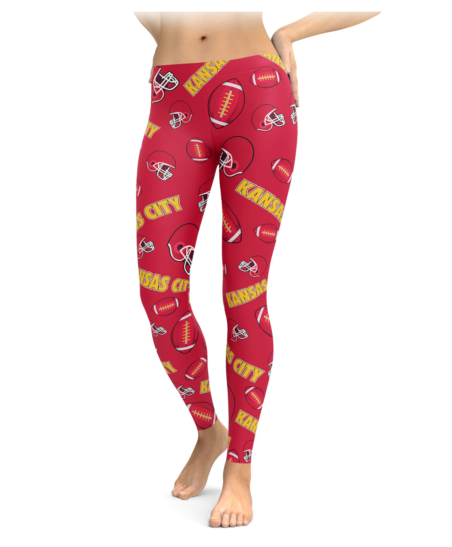 Kansas City Football Icons Leggings