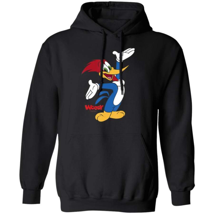 Woody Woodpecker Full Body Logo Portrait Hoodie