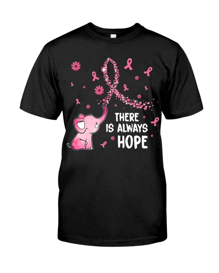 Breast Cancer Elephant Classic T-Shirt