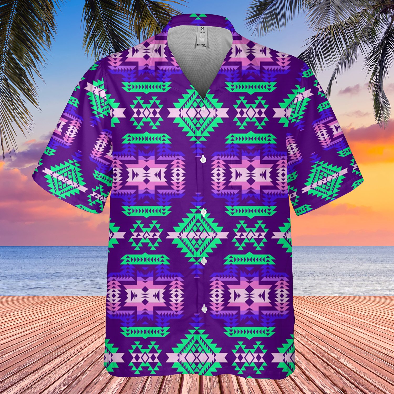 Pattern Native Hawaii Shirt Ha34932