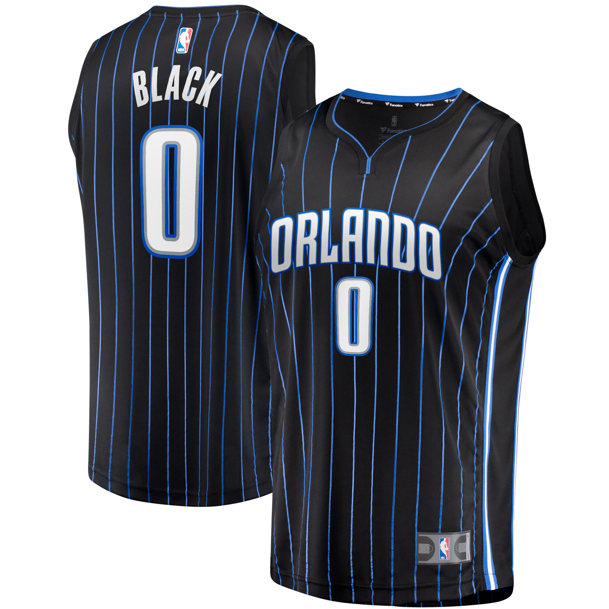 Anthony Black Orlando Magic Fast Break Jersey – Icon Edition – Black