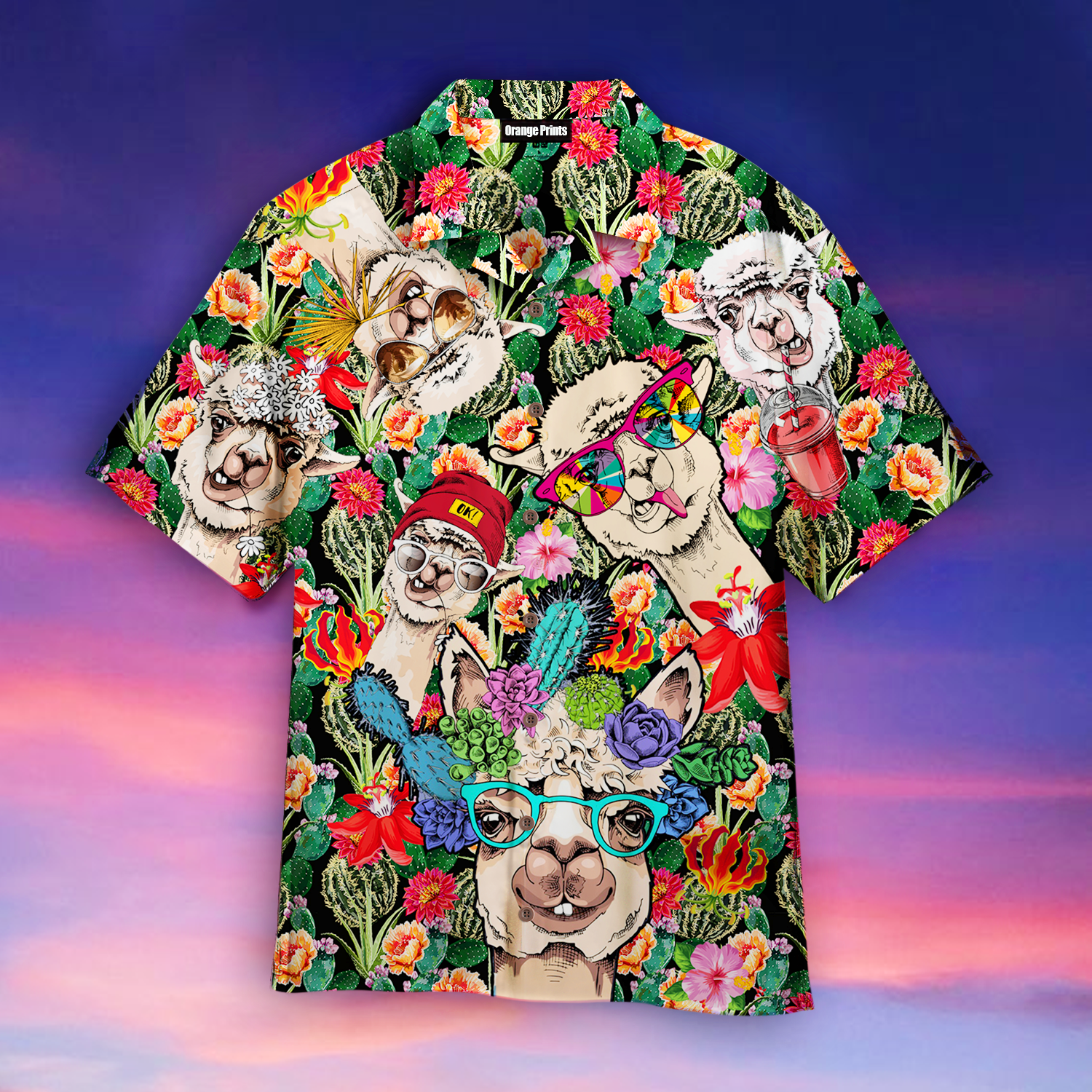 Llama Hawaii Shirt For Men Women Ha65092