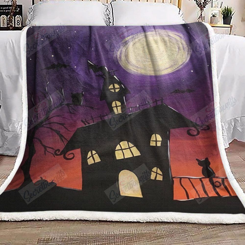 Halloween Am0211288Cl Fleece Blanket