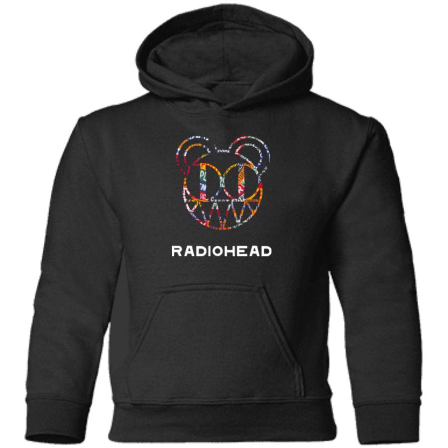 AGR Radiohead Bear logo Toddler Pullover Hoodie