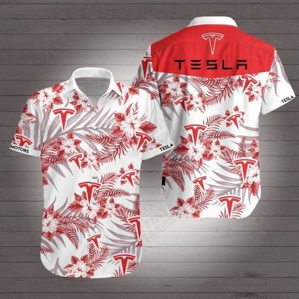 Tesla Hawaiian Shirt