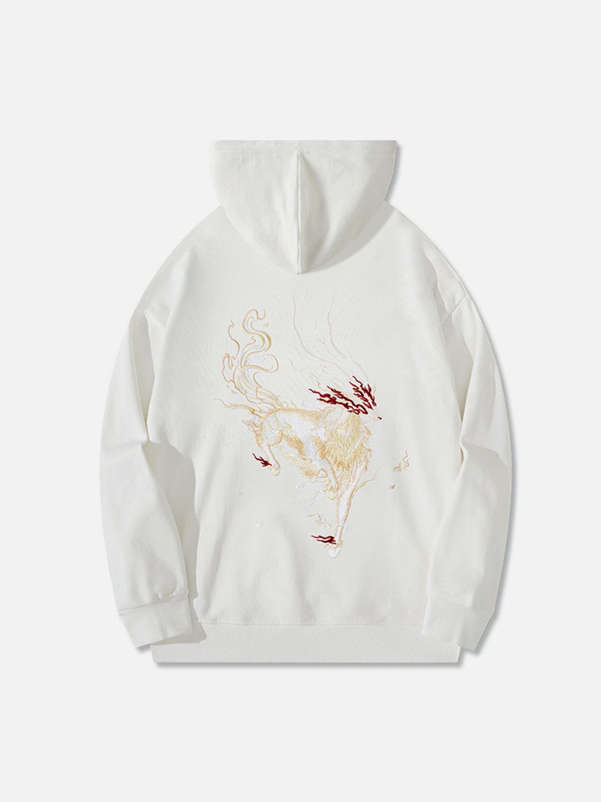 Talishko™ – Embroidery God Beast Hoodie