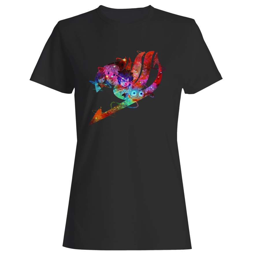 Fairy Tail All Character Galaxy Woman’s T-Shirt