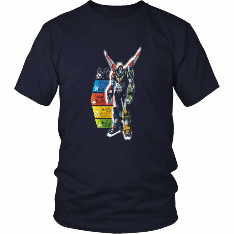 Voltron Legendary Defender Combinable Lions T Shirt