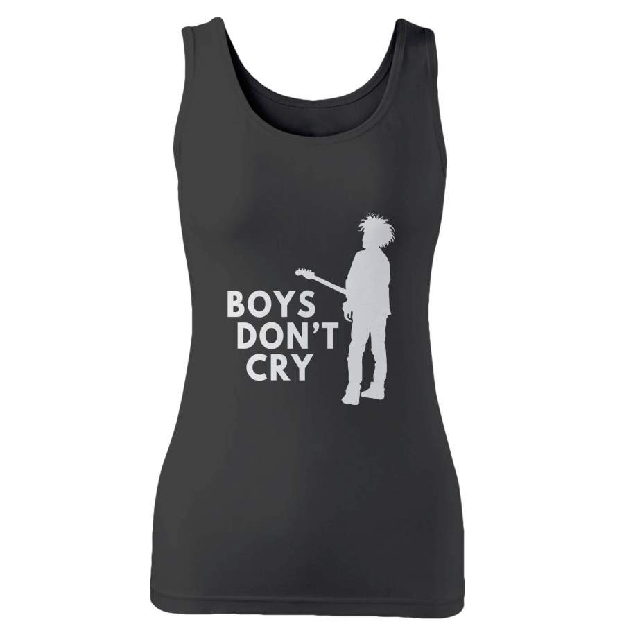 Boys Dont Cry The Cure Silhouete Woman’s Tank Top