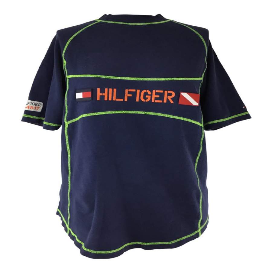 tommy hilfiger tri tape tshirt