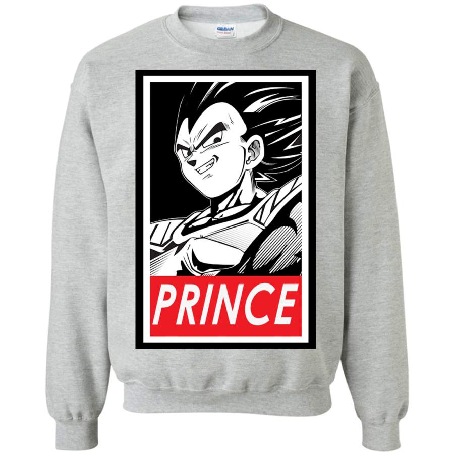 AGR Vegeta o prince Crewneck Pullover Sweatshirt