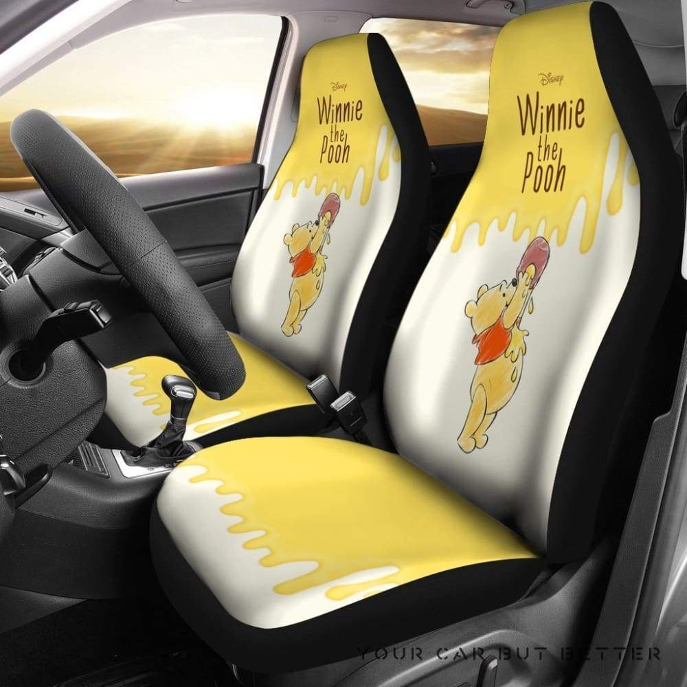 Cute Pooh Disney Winnie The Pooh Car Seat Covers For Fan Lt04 205621