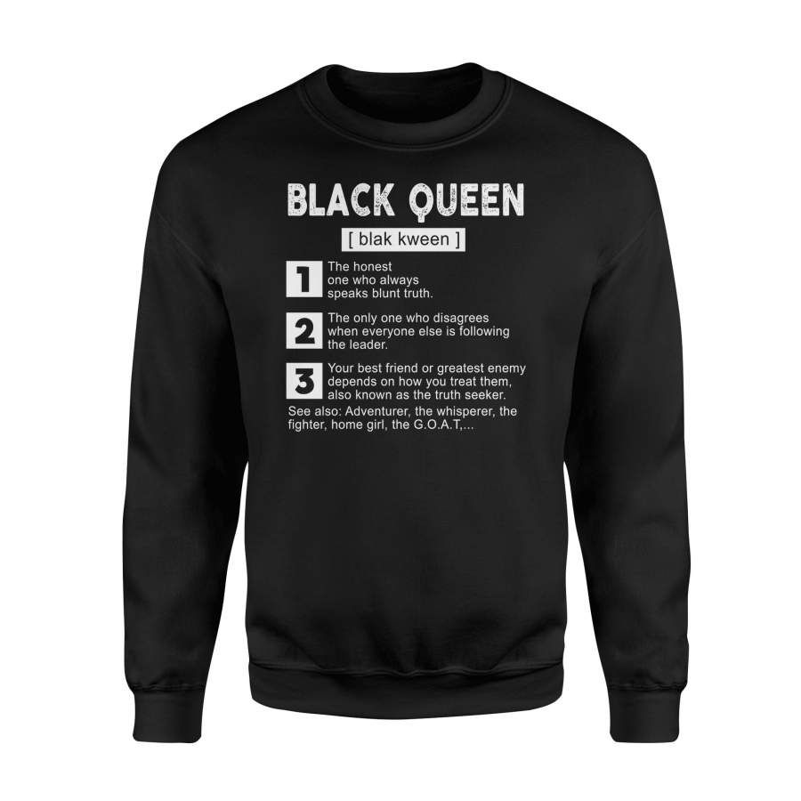 Black Queen 123 Sweatshirt