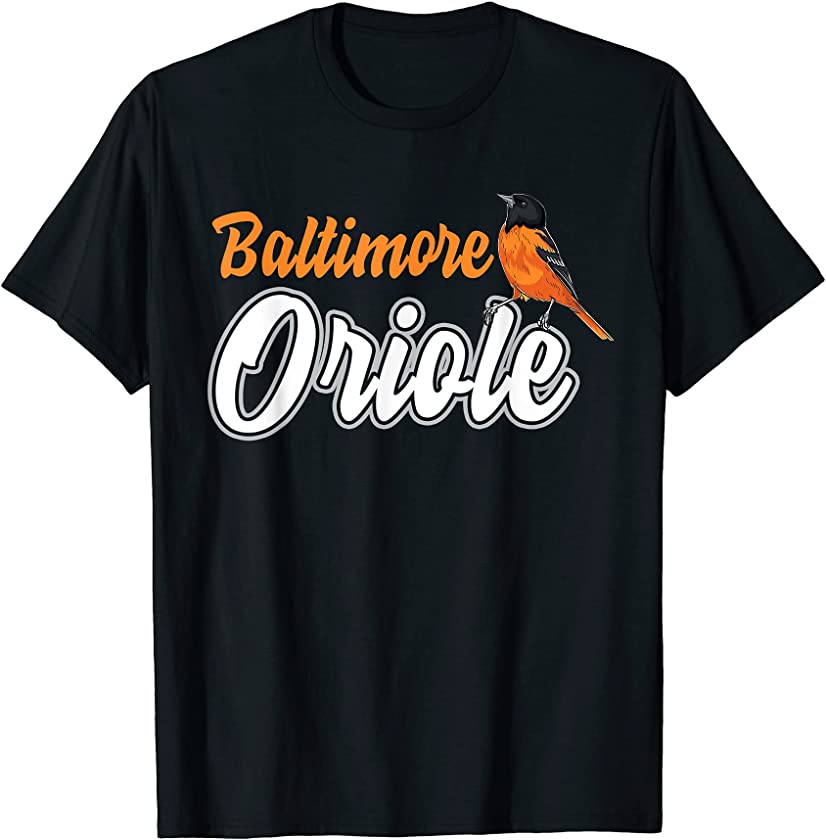 Birds Baltimore oriole retro vintage Baltimore oriole Bird T-Shirt