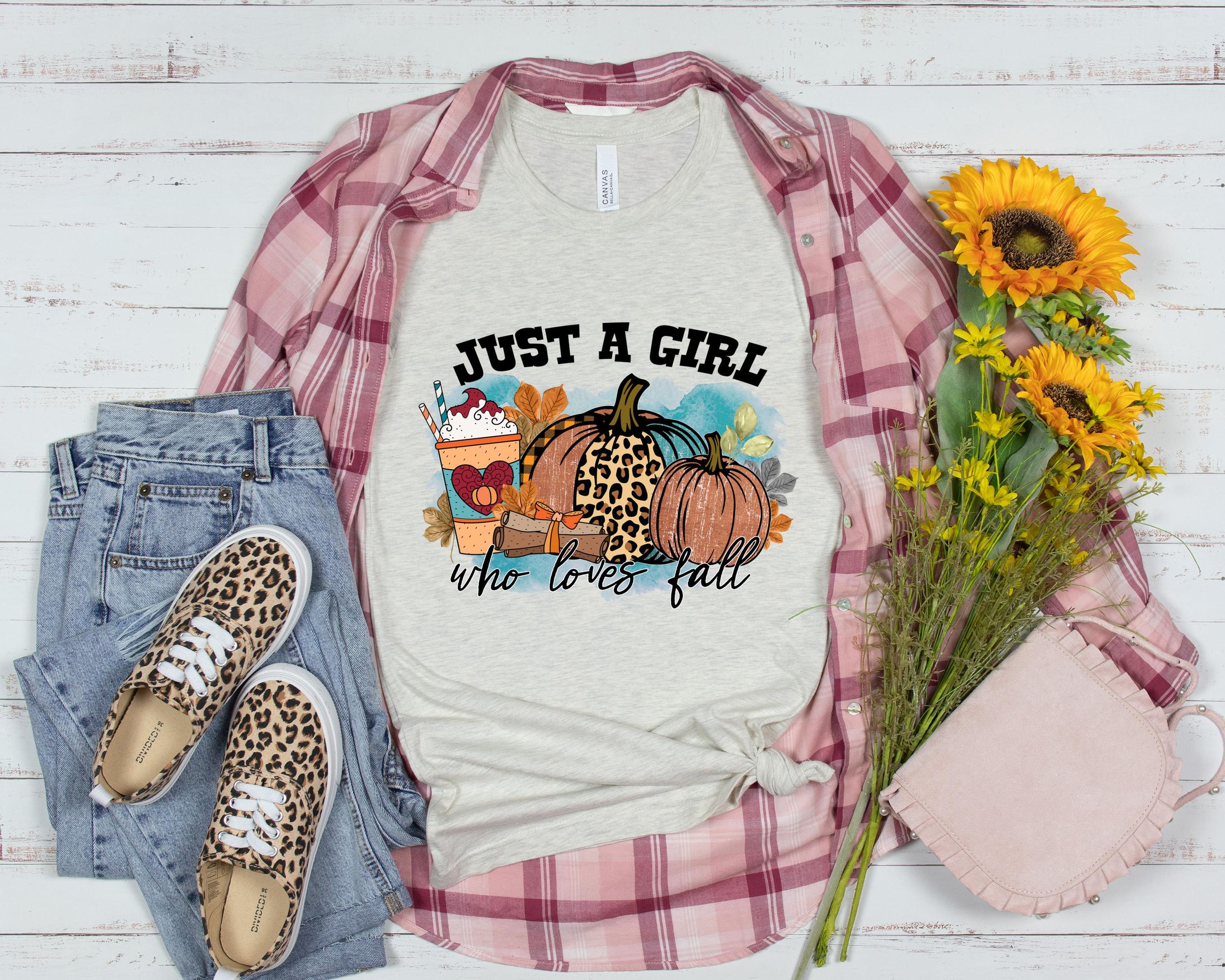 Just A Girl Who Love Fall Shirt, Love Pumpkin Shirt, Fall Season Shirt, Autumn Shirt, Happy Mid Shirt, For Autumn Shirt, Pumpkin Season Shirt