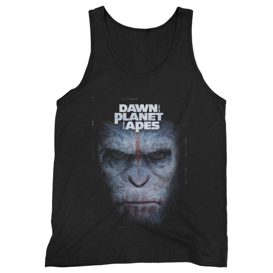 Dawn Of The Planet Of The Apes Face Man’s Tank Top