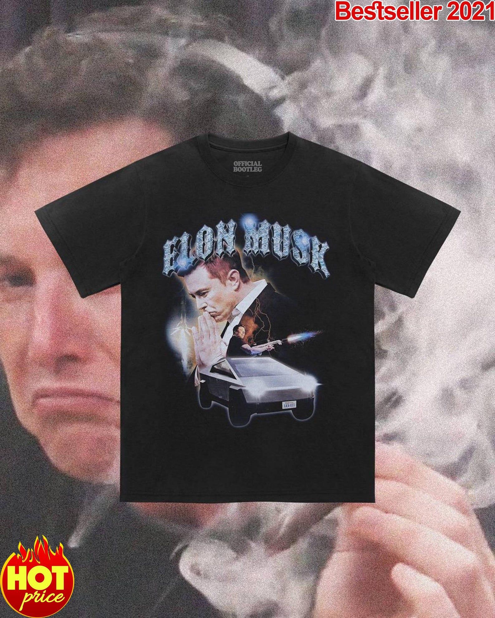 Vtg Bootleg Inventor Tee Elon Musk 2021 Unisex T-Shirt