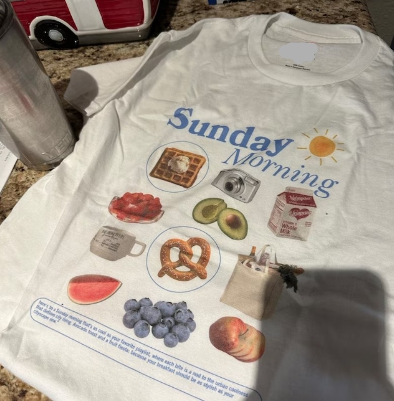 Sunday Morning Graphic Tee Aesthetic Shirt Outfit