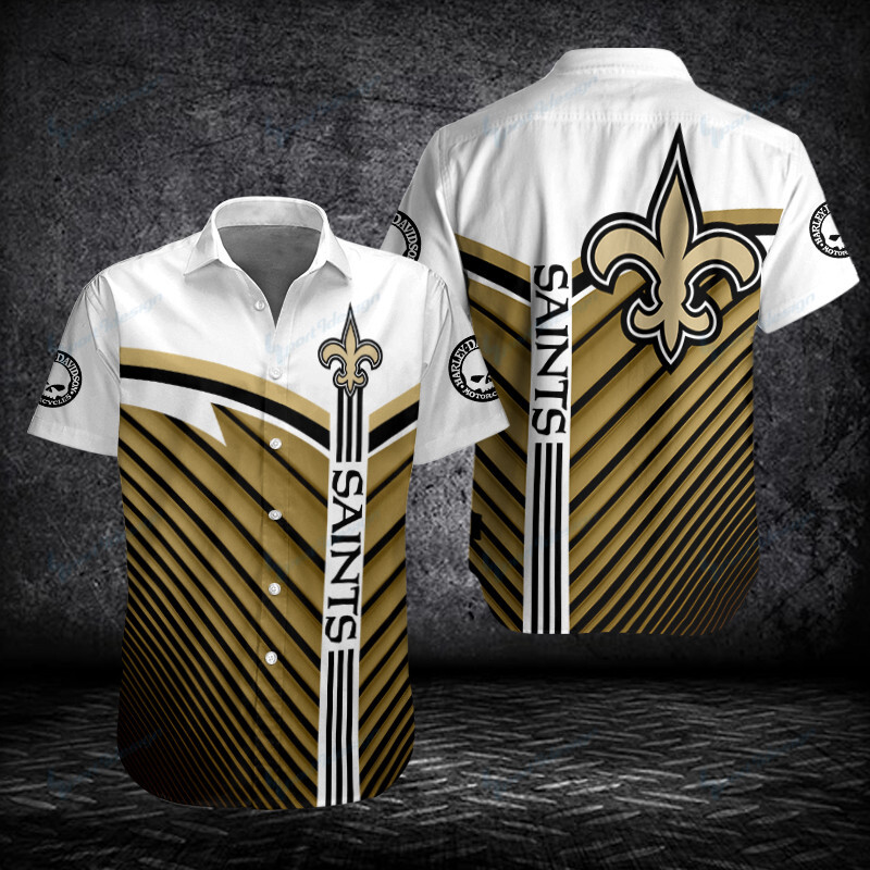 New Orleans Saints Button Shirt Bg736