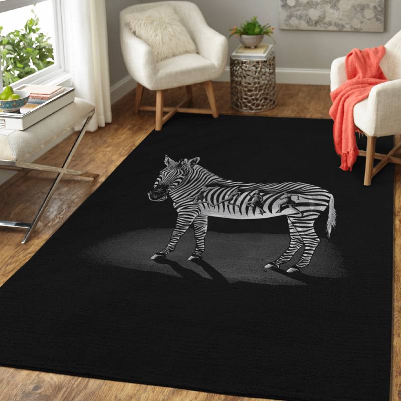 Zebra stripes hair – Animals Area Rug Carpet