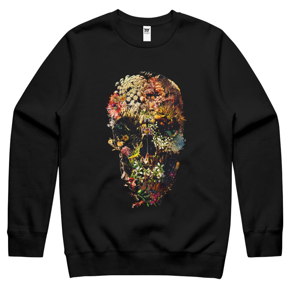 Smyrna Skull Crewneck Sweatshirt