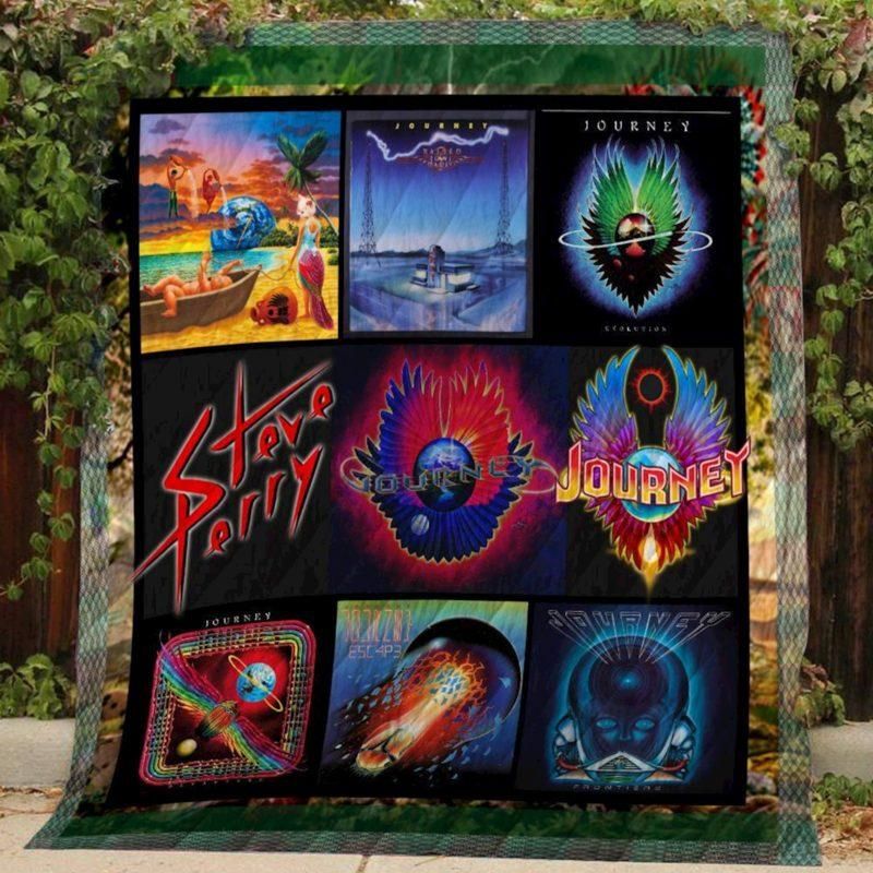 Steve Perry 3D Quilt Blanket HGM47