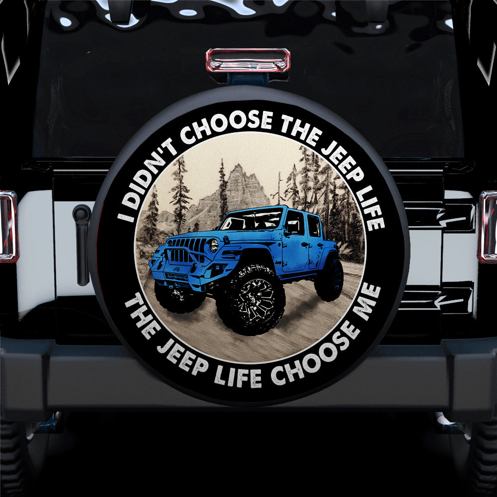 The Jeep Choose Me Blue Jeep Car Spare Tire Covers Gift For Campers