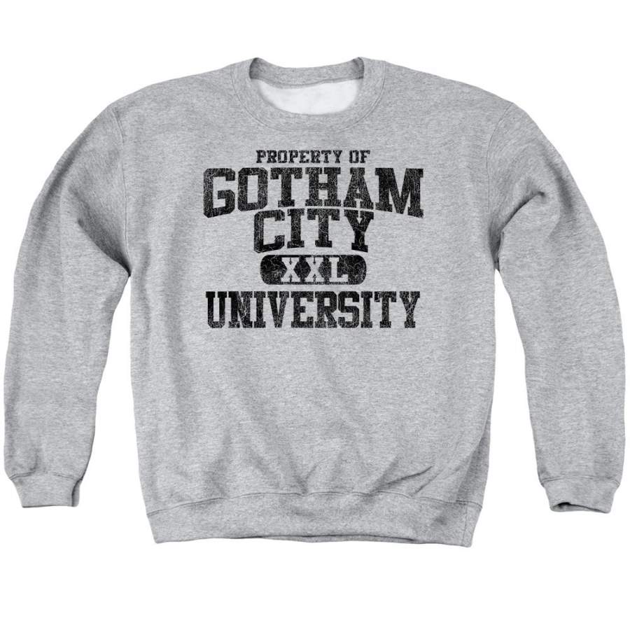 Batman – Property Of Gcu Adult Crewneck Sweatshirt