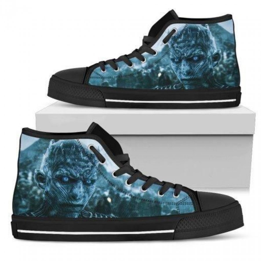 White Walkers Game of thrones custom canvas shoes #961