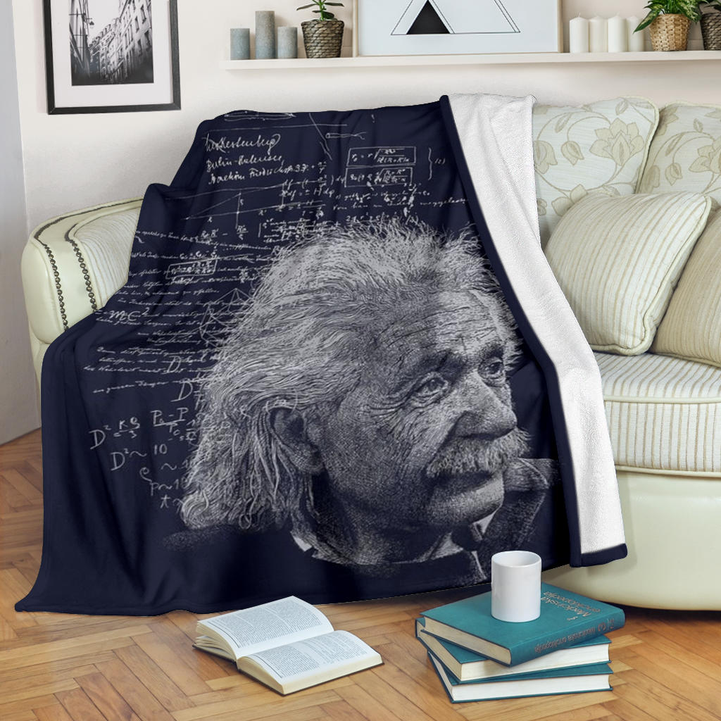 Albert Einstein Premium Blanket