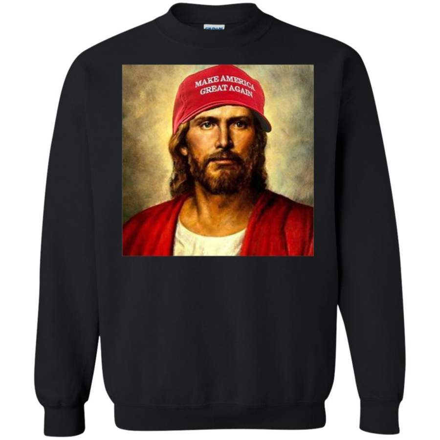 AGR Jesus Make American Great Again Shirt Sweatshirt