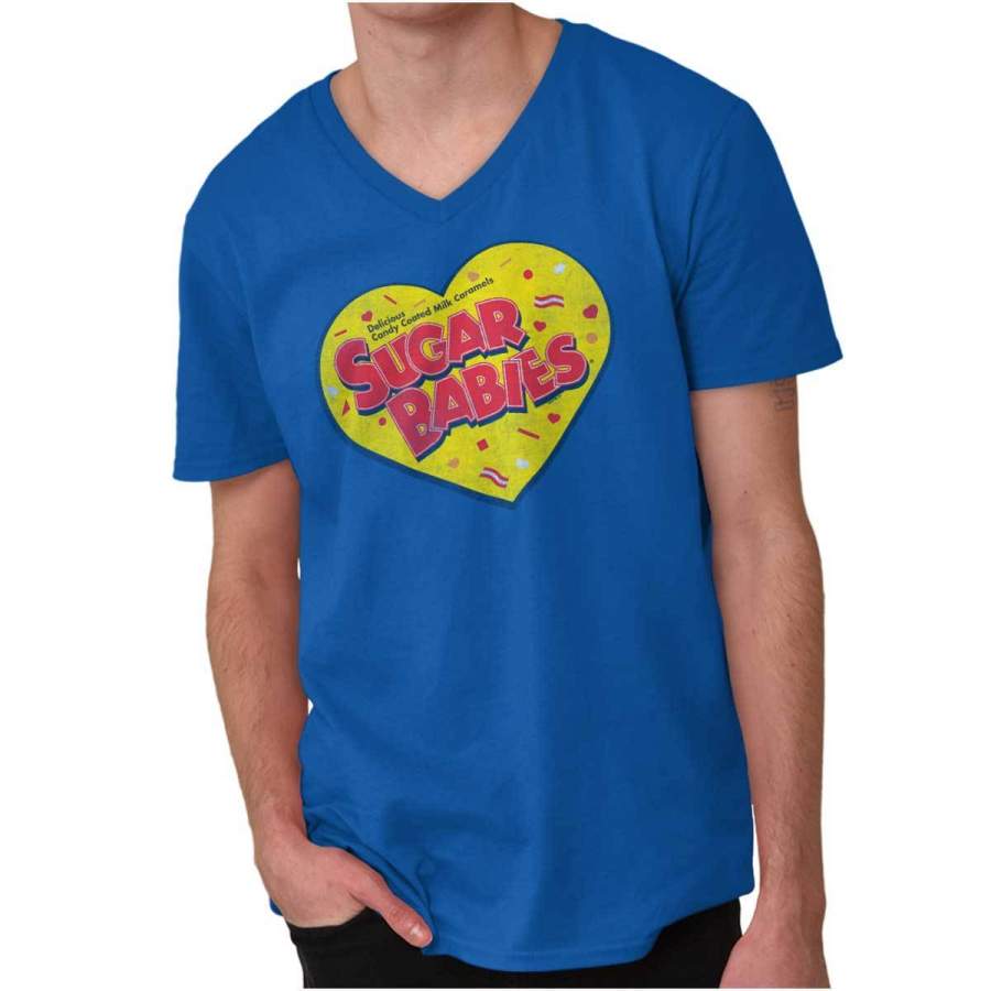 Sugar Babies Candy V-Neck T Shirt