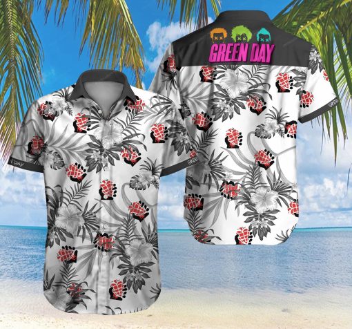 Greenday Hawaiian Shirts For Men Ha17857