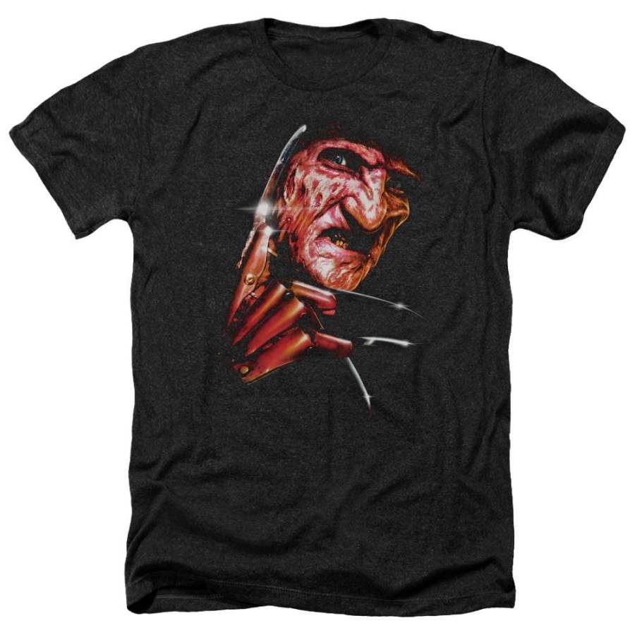 A Nightmare on Elm Street Freddys Face Men’s Heather T-Shirt