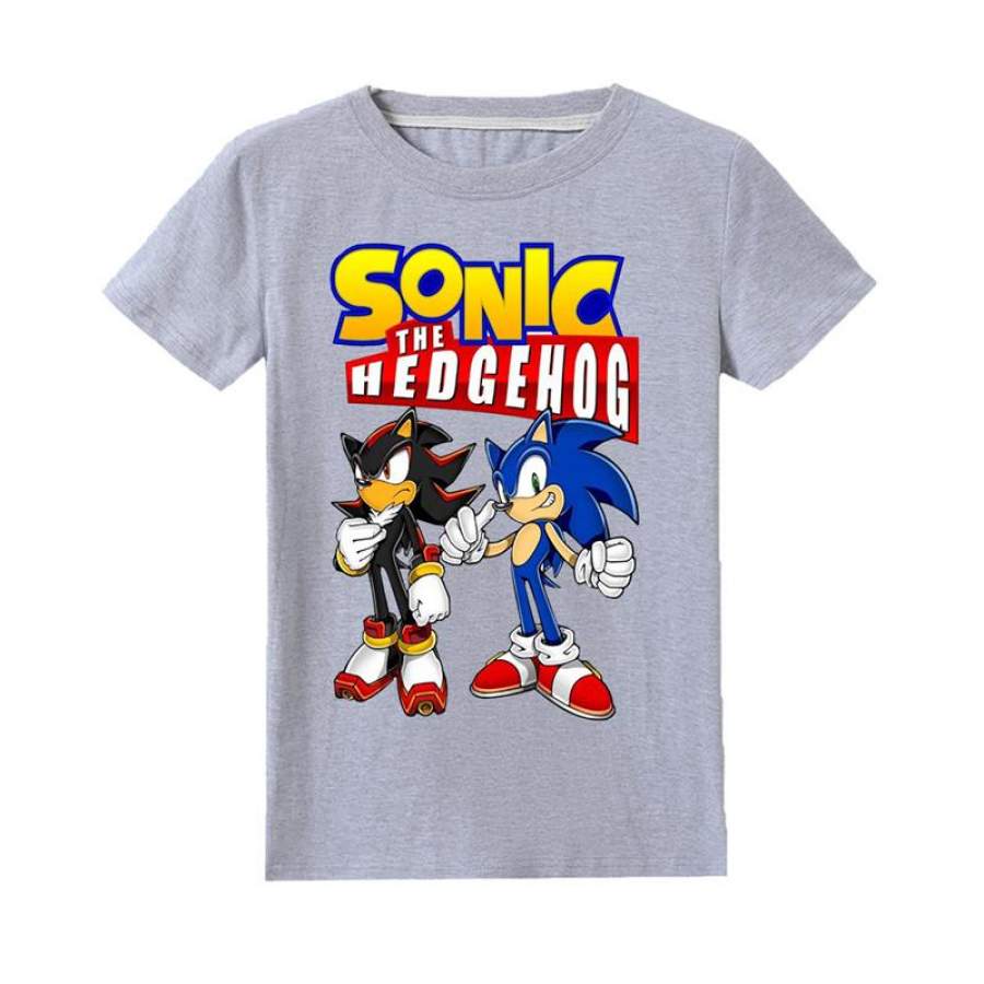 Sonic the Hedgehog Cotton Shirt Kids Fashion T shirt