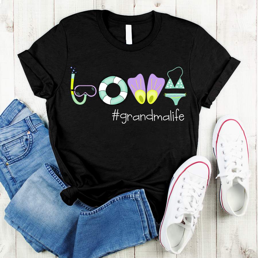 Personalized Summer Grandma Life Shirt