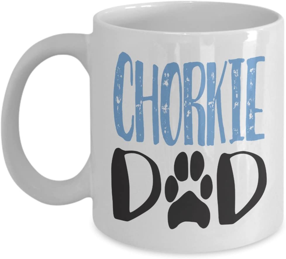 Chorkie Dad Coffee Mug – Chorkie Lover – Gift For Christmas – Cute Coffee Mug – Dog Dad