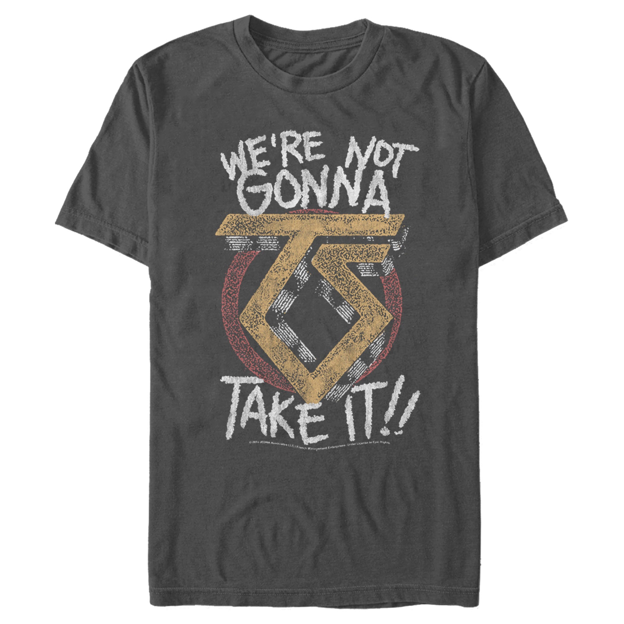 Twisted Sister Men’S We’Re Not Gonna Take It  T-Shirt