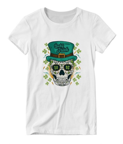 Sugar Skull St Patrick’S Day Rs  T-Shirt