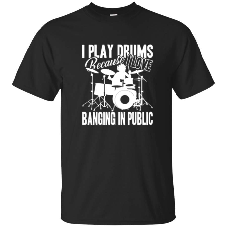 AGR Drum Shirt – I Play Drums T-shirt