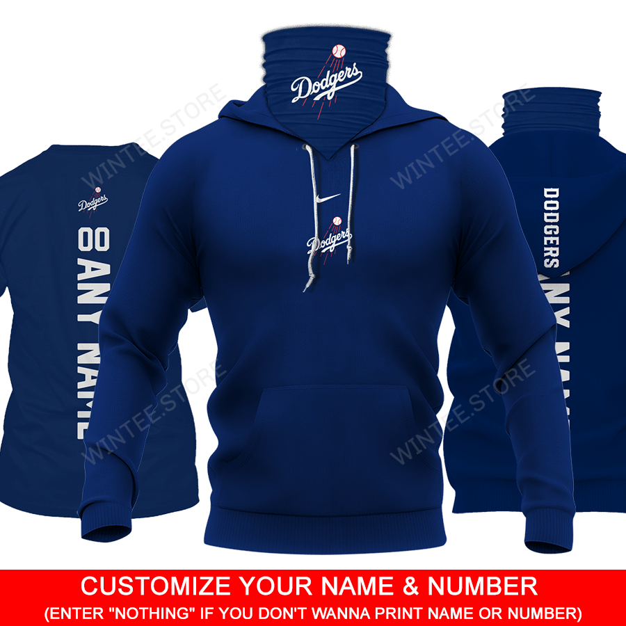 02Dodgers003 – CUSTOMIZE YOUR NAME & NUMBER – HOT SALE 3D PRINTED