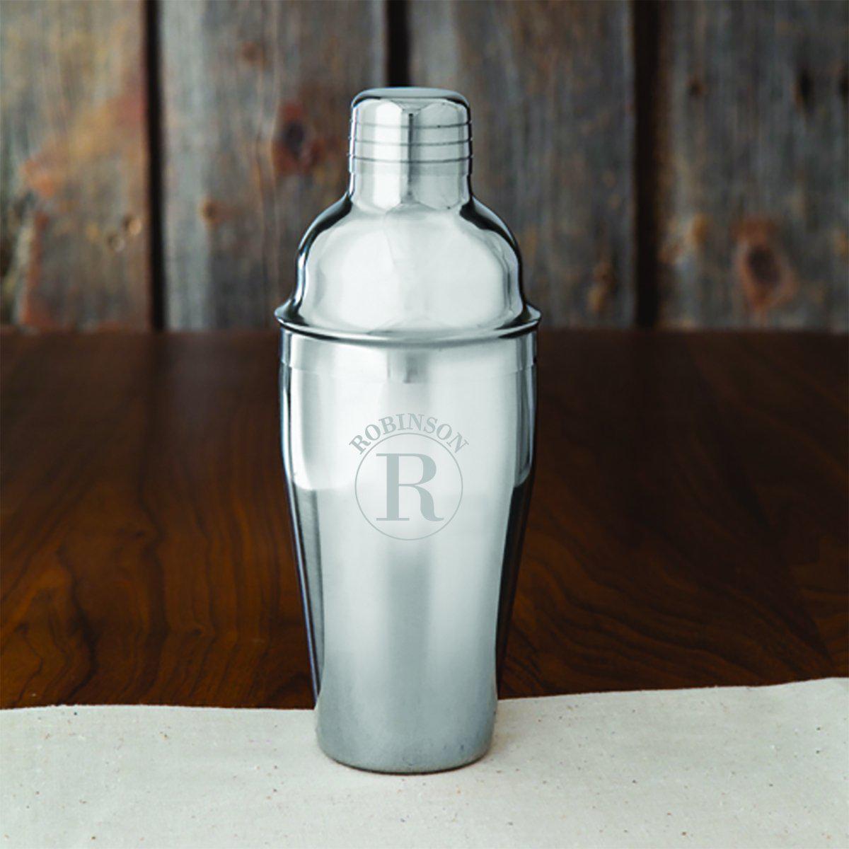 Personalized 20 Oz. Stainless Steel Cocktail Shaker