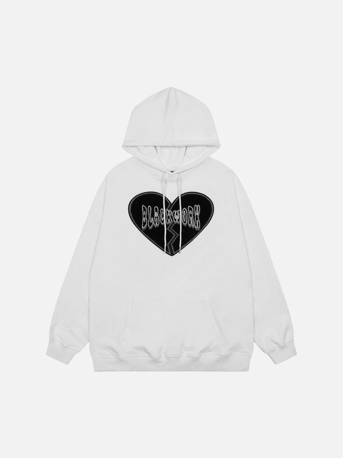 Talishko™ – Broken Heart Print Hoodie