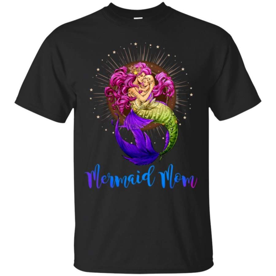 Mermaid Mom And Her Little Mermaid For Mother’s Day Gift Tees Perfect Present Tee Shirt 2018