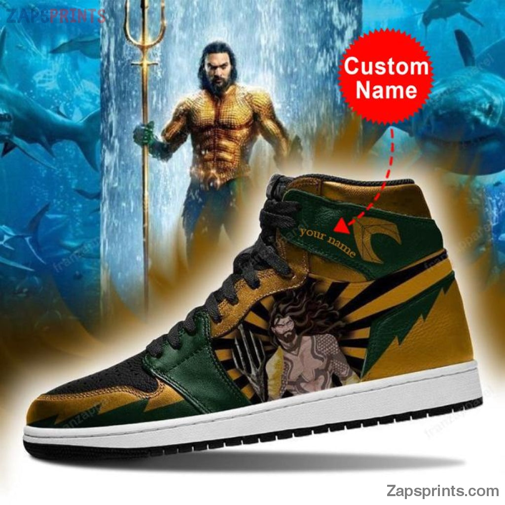 Aquaman 06 Personalized Name Air Jd1 Sneakers Custom Shoes