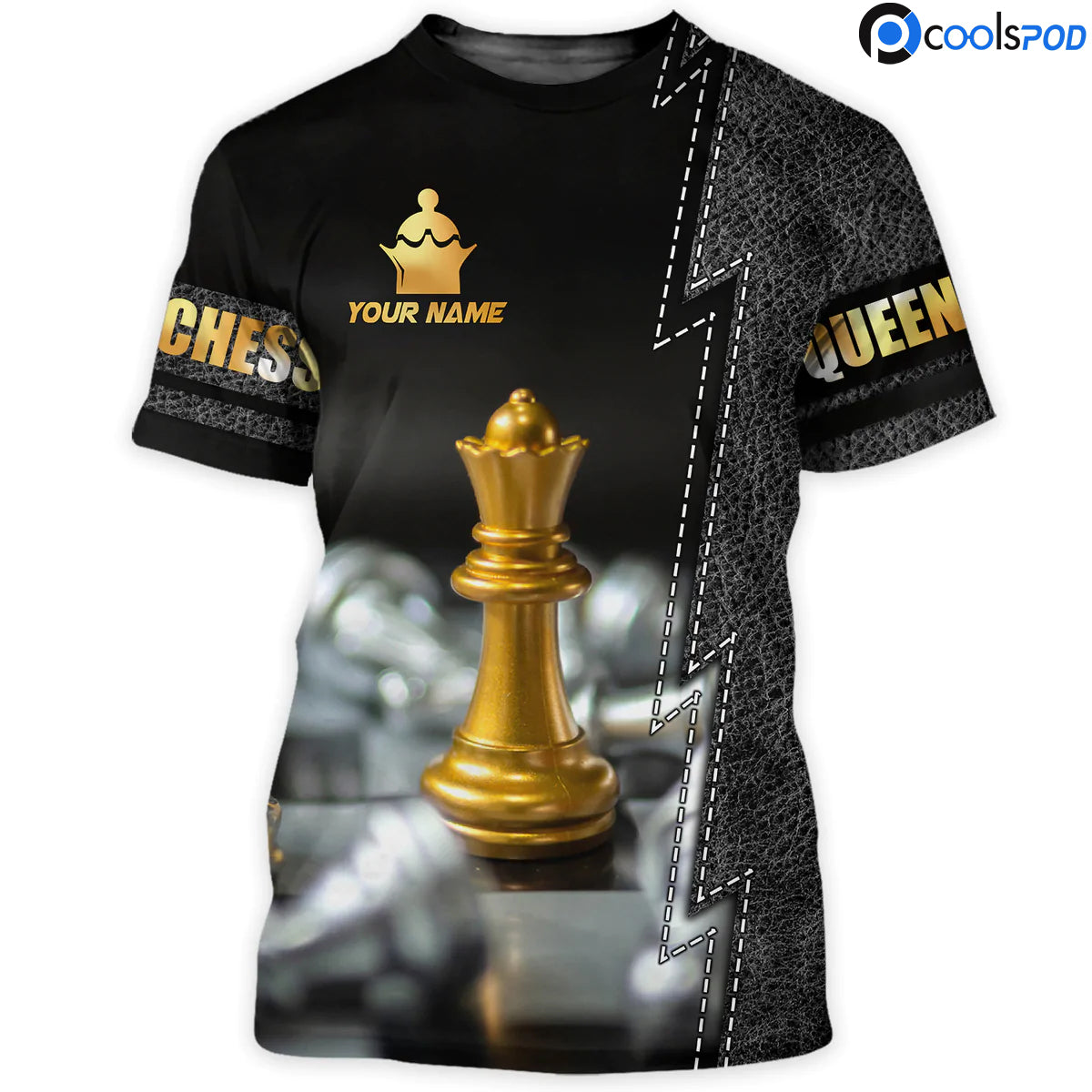 Custom 3D All Over Print Chess Queen T Shirt, Chess Player Shirt, Best Gift For Chess Lover