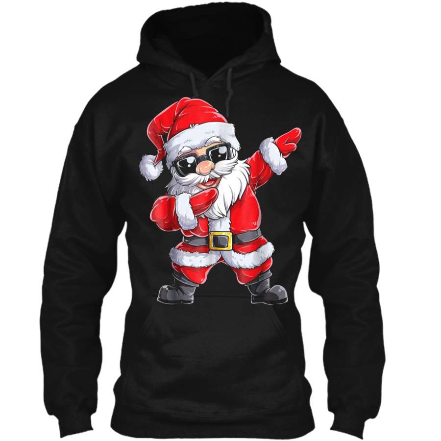 Dabbing Santa  Christmas Boys Kids Men Xmas Gifts Tees Pullover Hoodie 8 oz