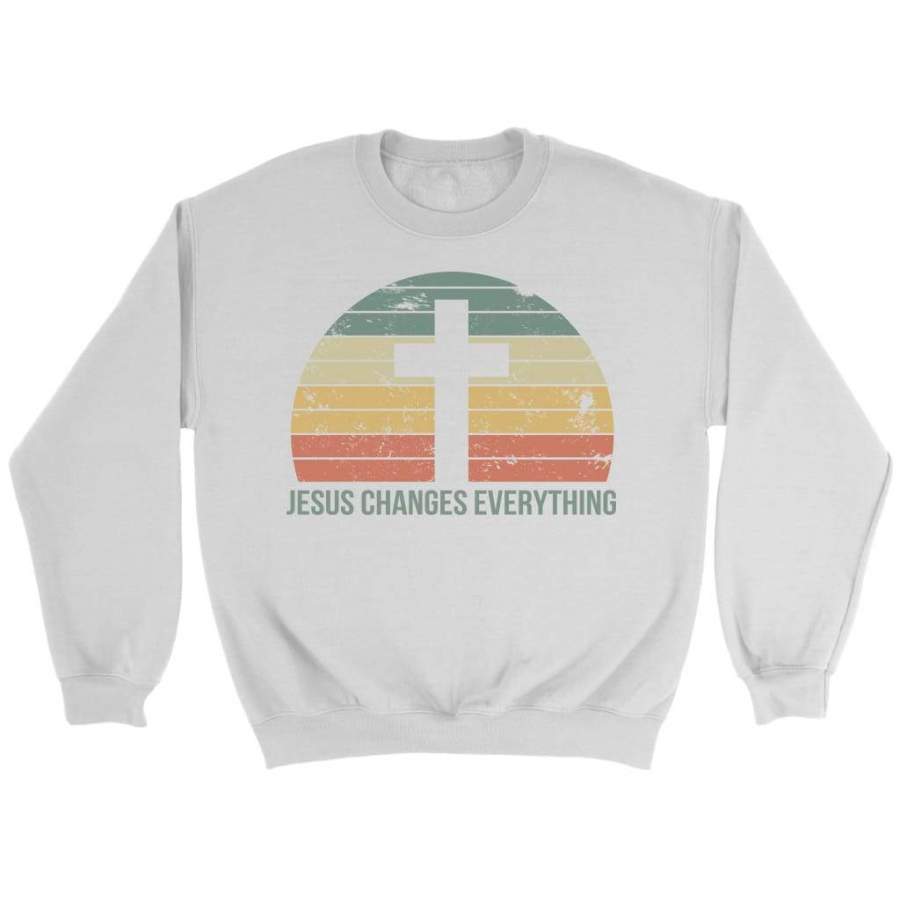 Jesus Changes Everything Vintage sweatshirt