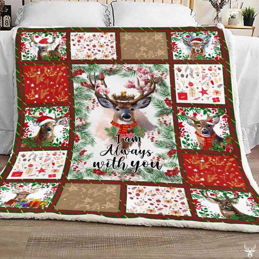 Christmas Gift – MP1310 – Deer – Always with you – Quilt